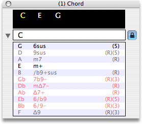 chord palette