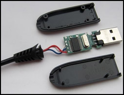 Prolific PL2303 RS232 to USB bridge